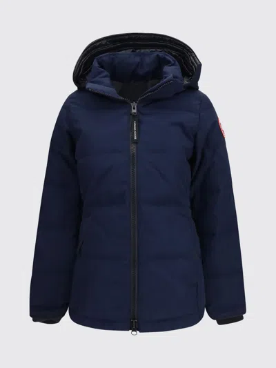 Canada Goose Blue Polyester Full-length Jacket In Blue