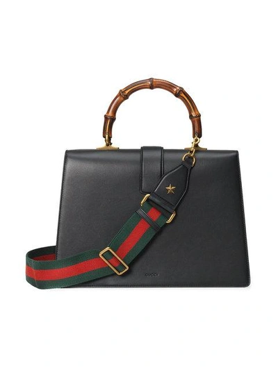 Shop Gucci Dionysus Top Handle Bag - Black