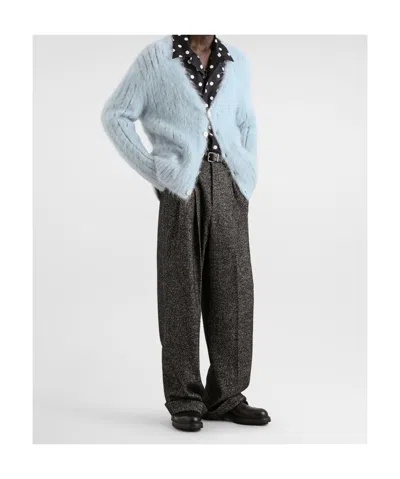 Dolce & Gabbana Wool Turtleneck Pullover In Blue