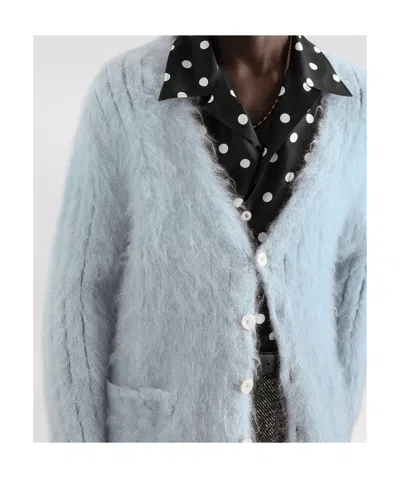 Dolce & Gabbana Wool Turtleneck Pullover In Blue