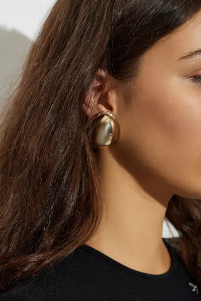 Givenchy Irregular Earrings In Gold