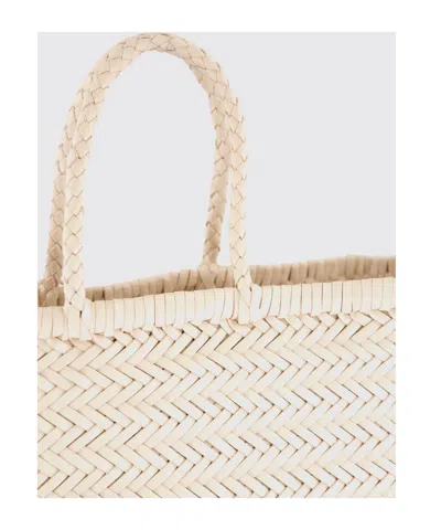 Dragon Diffusion Double-handle Handbag In Nude