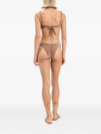 Devon Windsor Lee Bikini Bottoms In Brown