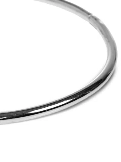 Kate Spade Crystal-embellished Bangle In Silver