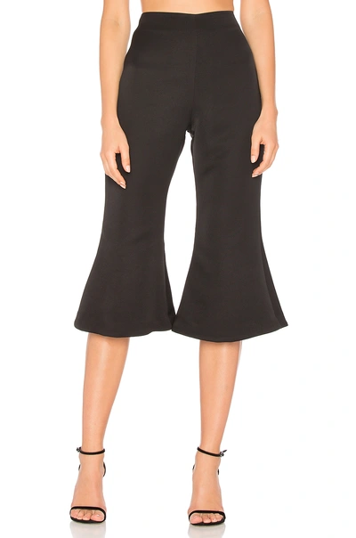 Paper London Capri Flare In Black