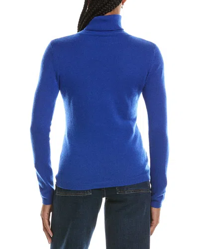 Forte Cashmere Basic Turtleneck 100% Cashmere Pullover In Brown