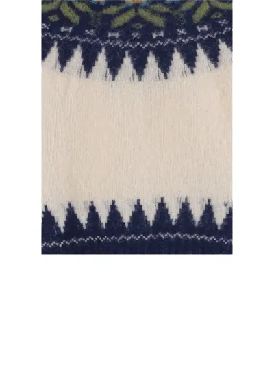 Howlin' Howlin Wool Sweater With Jacquard Pattern In Multi