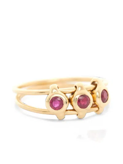 Yi Collection Ruby Orbit Ring In Gold