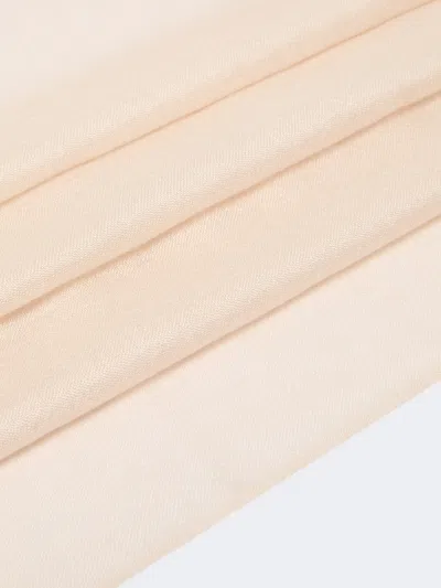 Weekend Max Mara Rectangular Scarf In Sand-colored
