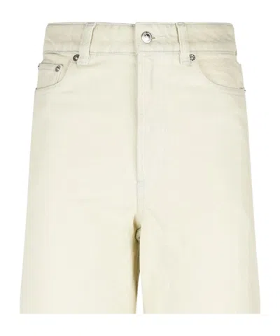 A.p.c. Belt-loop Jeans In White