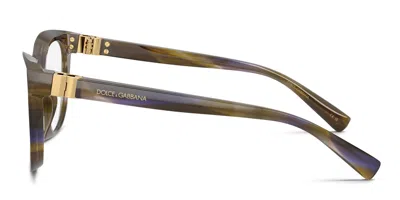 Dolce & Gabbana Dg3437 Multicolor/green In Multicolor,green