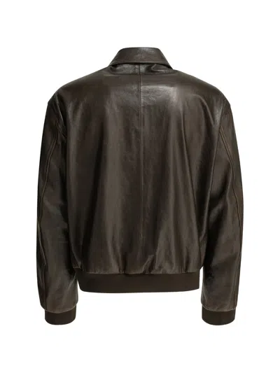 Prada Jacket In Brown
