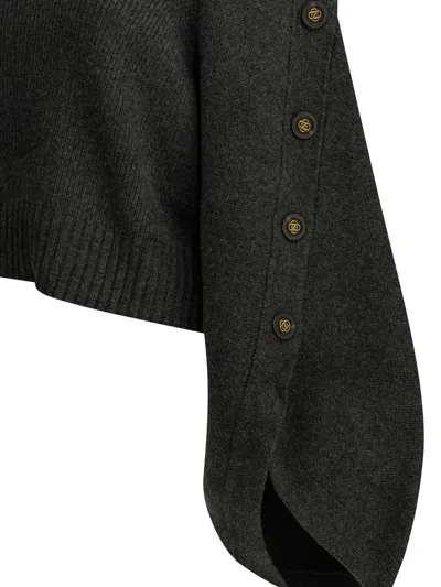Zimmermann Valiant Merino Wool Turtleneck Sweater In Multi