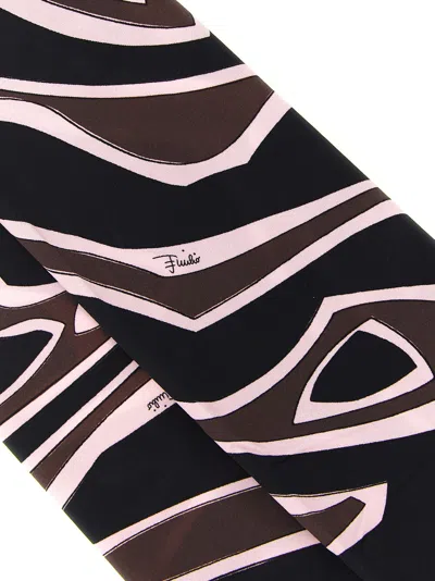 Pucci Labirinto Print Tights In Multi