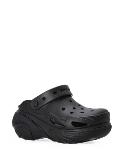 Crocs Bubble Crush Clogs In Schwarz