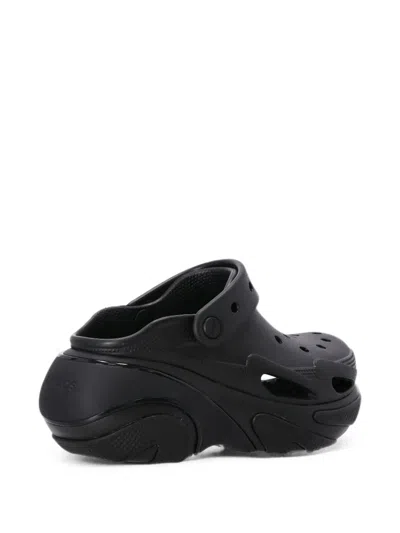 Crocs Bubble Crush Clogs In Schwarz