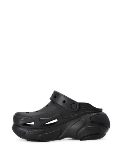Crocs Bubble Crush Clogs In Schwarz