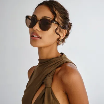 Le Specs Armada In Brown