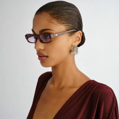 Le Specs Dial Tone In Brown