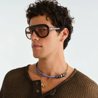 Le Specs Obsession In Brown