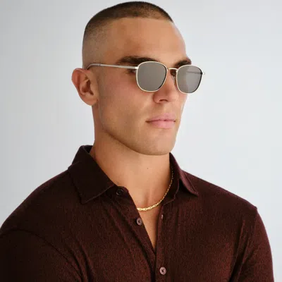 Le Specs Neptune Deux In Gold