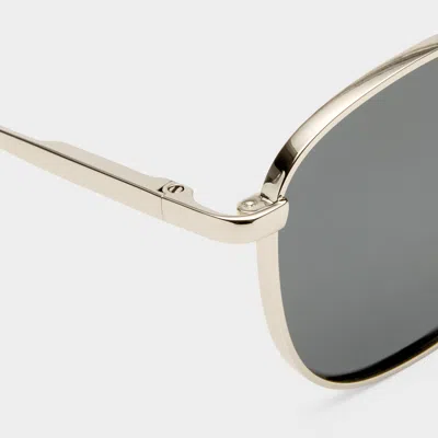 Le Specs Neptune Deux In Gold