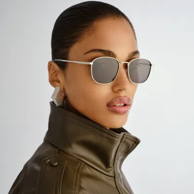Le Specs Neptune Deux In Gold
