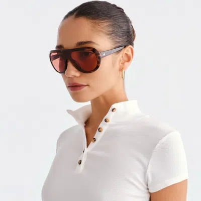 Le Specs Obsession In Brown