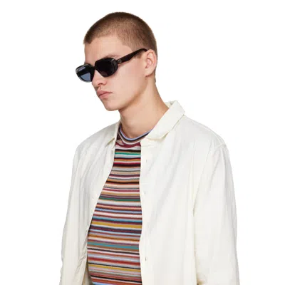 Loewe Gray Rectangular Anagram Sunglasses In Multi