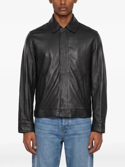 Simkhai Leather Jacket In Black