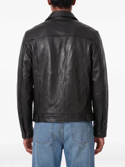 Simkhai Leather Jacket In Black