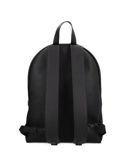 Tom Ford Grained Leather Backpack In Black