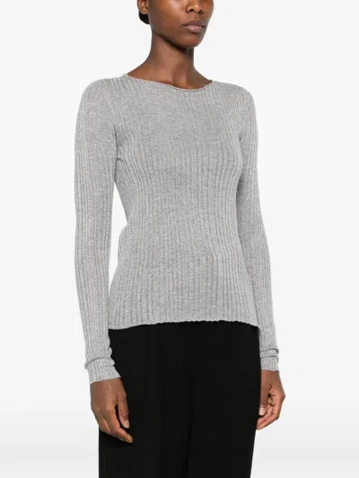 Arovescio Gerippter Pullover Aus Lurex In Multi