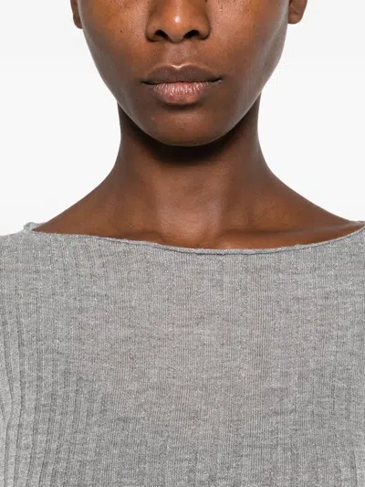 Arovescio Gerippter Pullover Aus Lurex In Multi