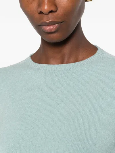 Arovescio Fein Gestrickter Pullover In Green