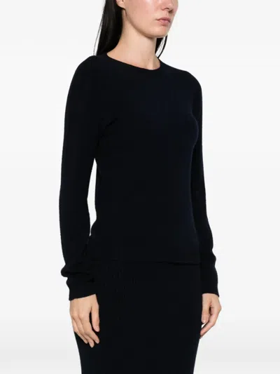 Arovescio Pullover Mit Rundem Ausschnitt In Blue