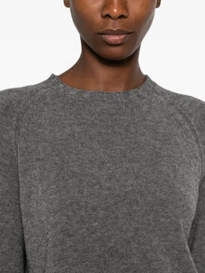 Arovescio Pullover Mit Raglanärmeln In Gray