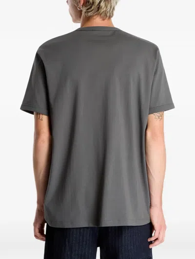 Fred Perry Ringer T-shirt In Gray