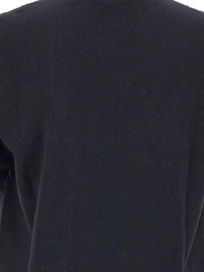 Herno Knitted T-shirt In Blue