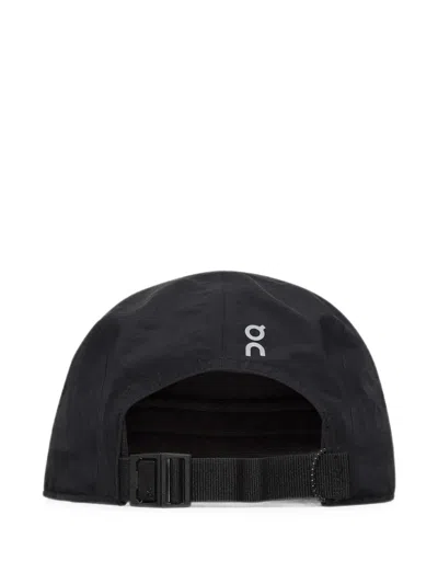 On Performance Logo-print Cap In Black