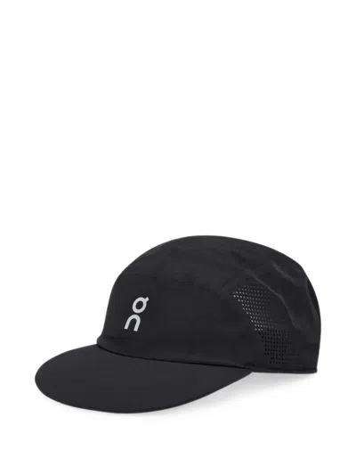On Performance Logo-print Cap In Black