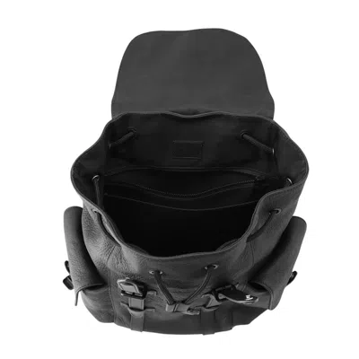 Pre-owned Louis Vuitton Noir Monogram Backpack ()
