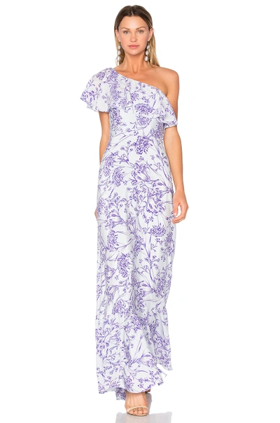 Amanda Uprichard Sedona Maxi Dress In Lavender