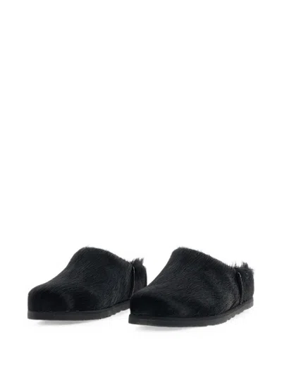 Ugg Otzo Calf-hair Loafers In Black