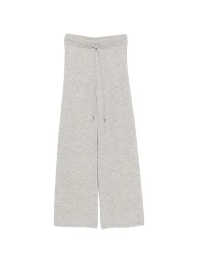 Ermanno Wool Sweat Pants In Gray