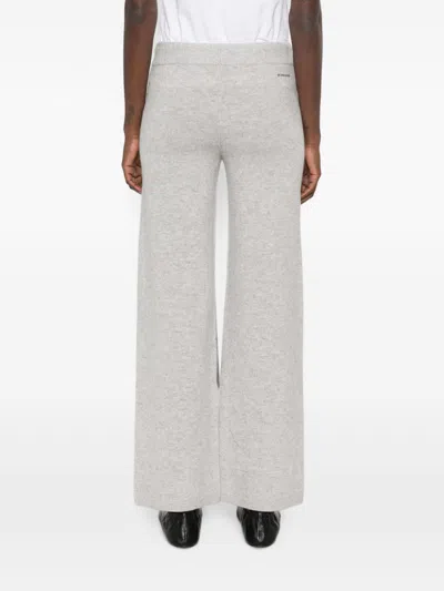 Ermanno Wool Sweat Pants In Gray