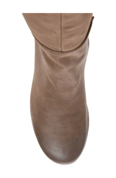 Korks Avalon Knee High Boot In Brown