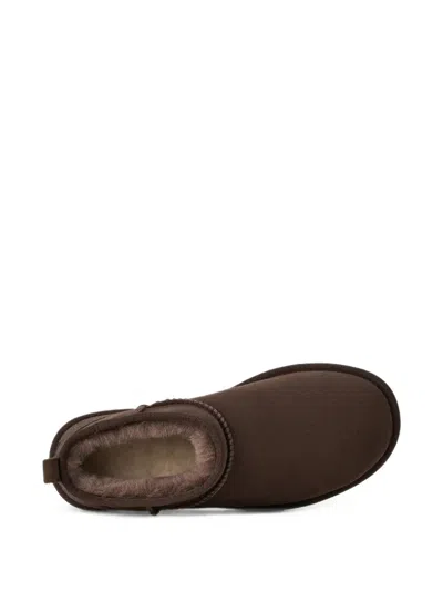 Ugg Clasic Ultra Mini Boots Woman Dust Cocoa In Animal Print