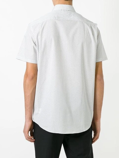 Shop Michael Michael Kors Geometric Print Shirt - White