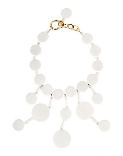 Shop Emporio Armani Necklace In White